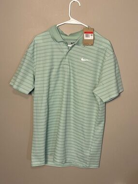 NWT Nike Men's Mint Green Polo Shirt